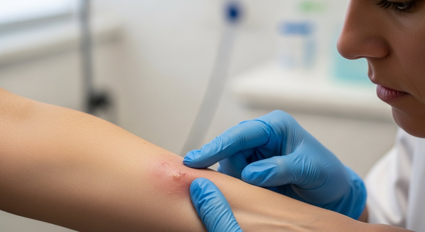 Cómo identificar los síntomas de una infección en la piel