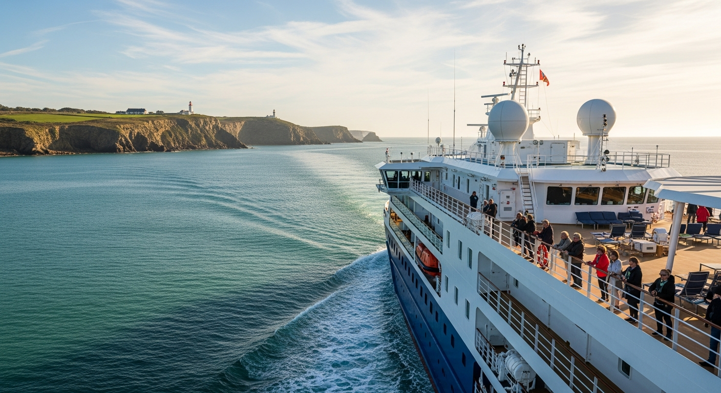 2 night cruise from Cardiff to Cork itinerary and key aspects of a short sea journey