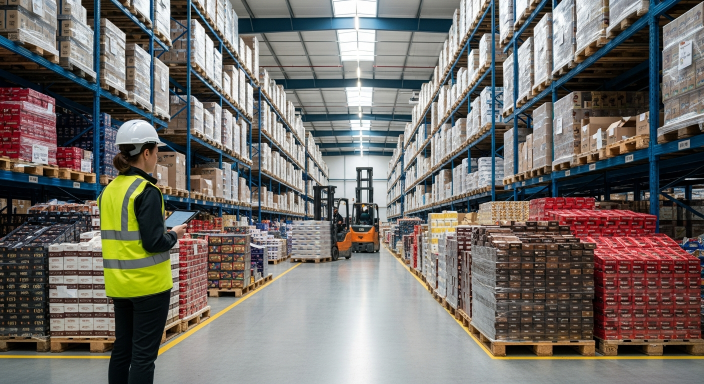 Atividades de Logística em Unidades de Confeitaria