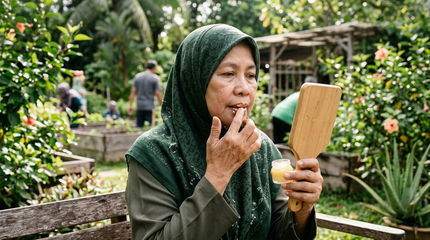 Kebaikan Bahan Alami Untuk Kesihatan Bibir