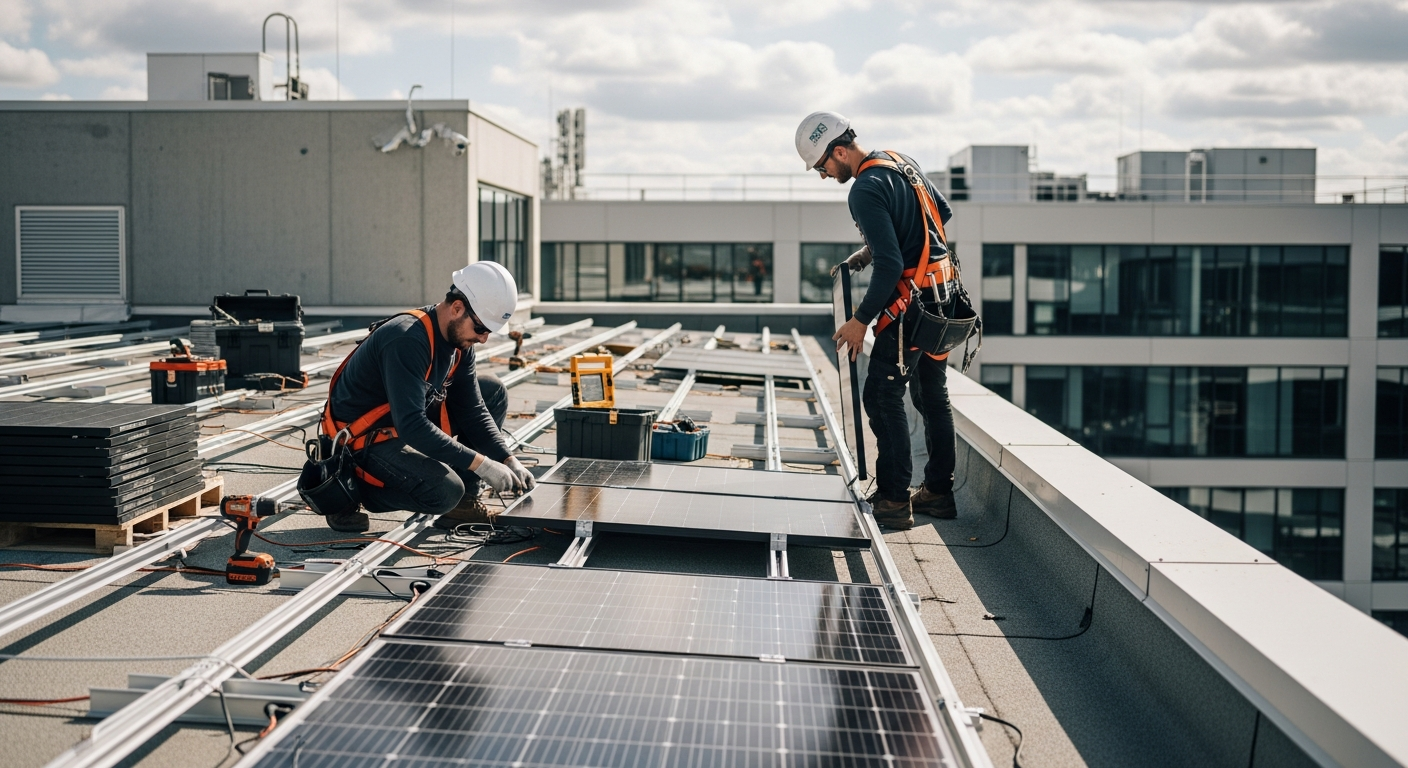 Duurzame loopbanen in dakwerken
