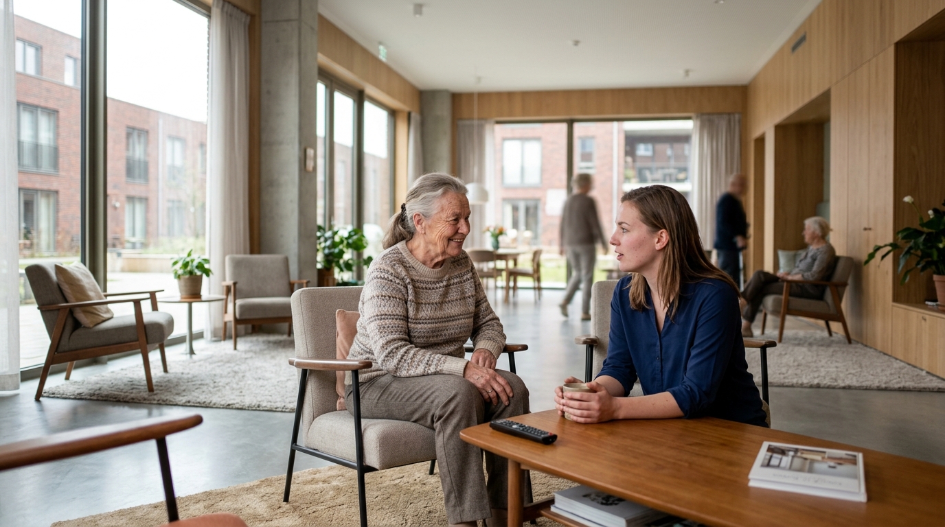 Moderne appartementen voor een nieuwe generatie ouderen
