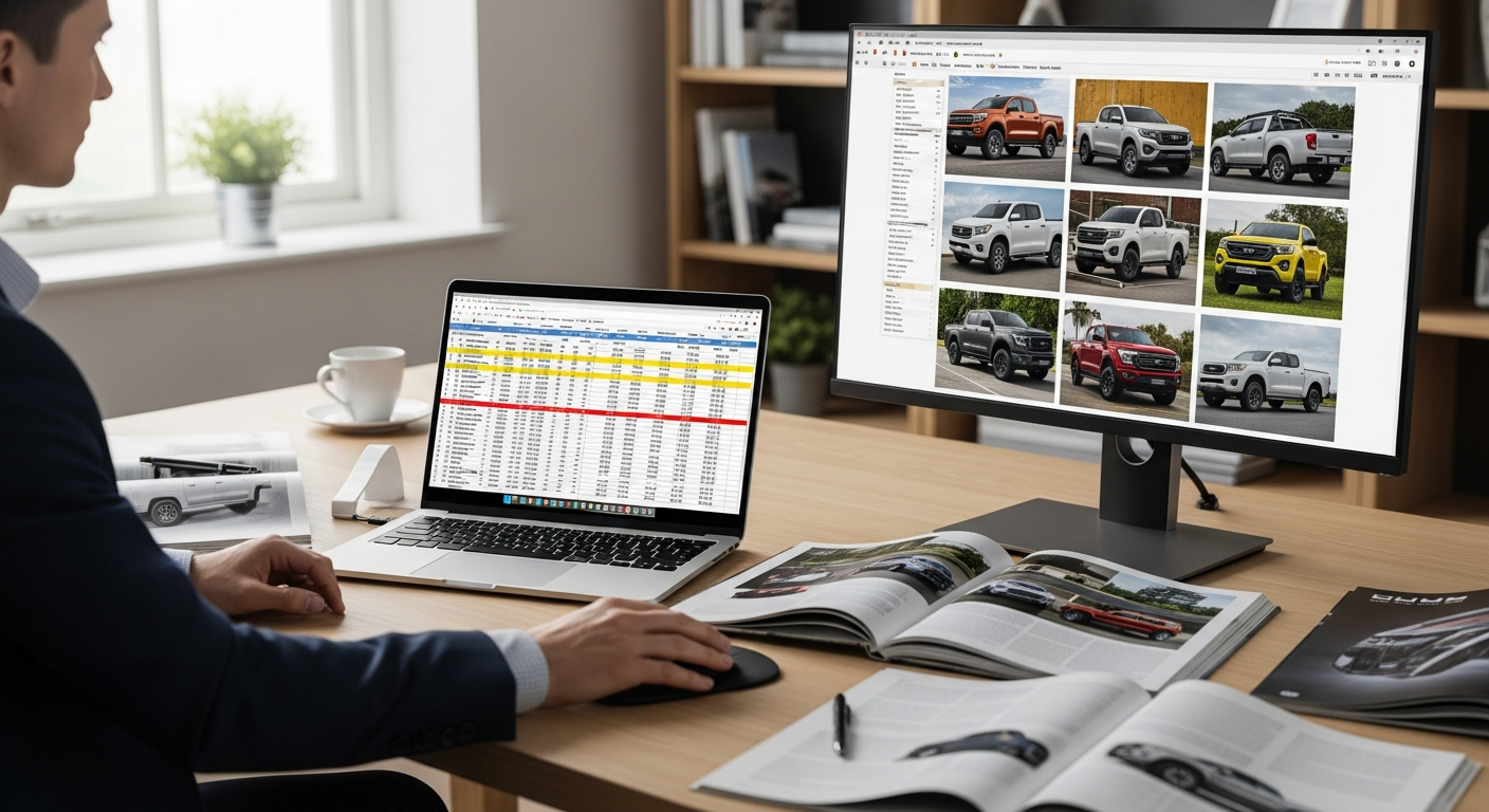 เปรียบเทียบราคาและรุ่นรถกระบะทั่วโลกเพื่อการตัดสินใจ