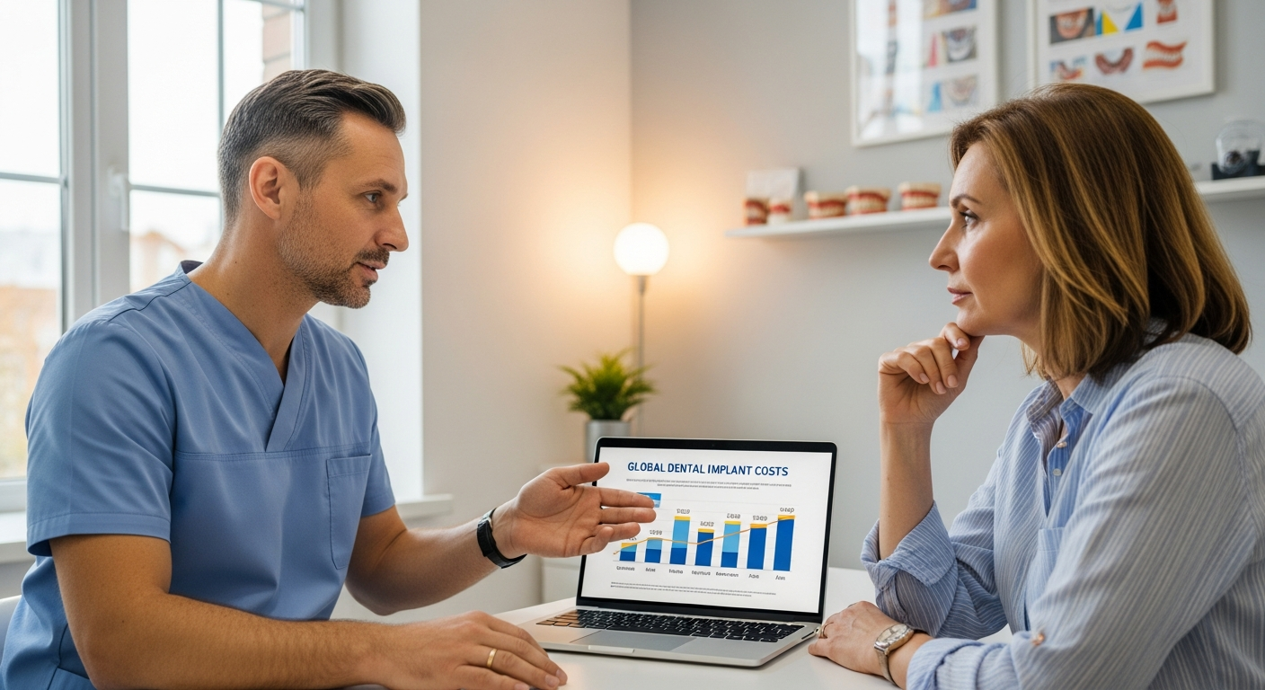 Дослідження світових цін на імплантацію зубів