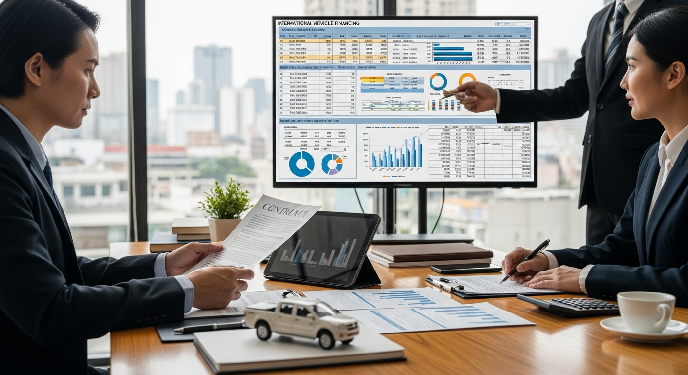 เจาะลึกการจัดหารถกระบะจากสถาบันการเงินข้ามประเทศ