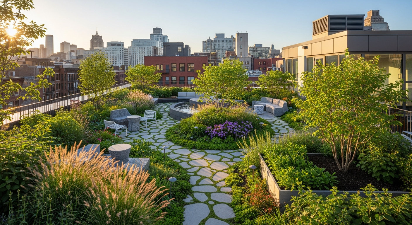 พื้นที่สีเขียวสร้างความผ่อนคลาย