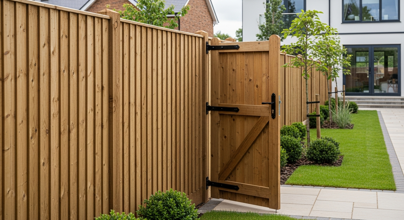 Funktionale Umzäunung für Haus und Garten