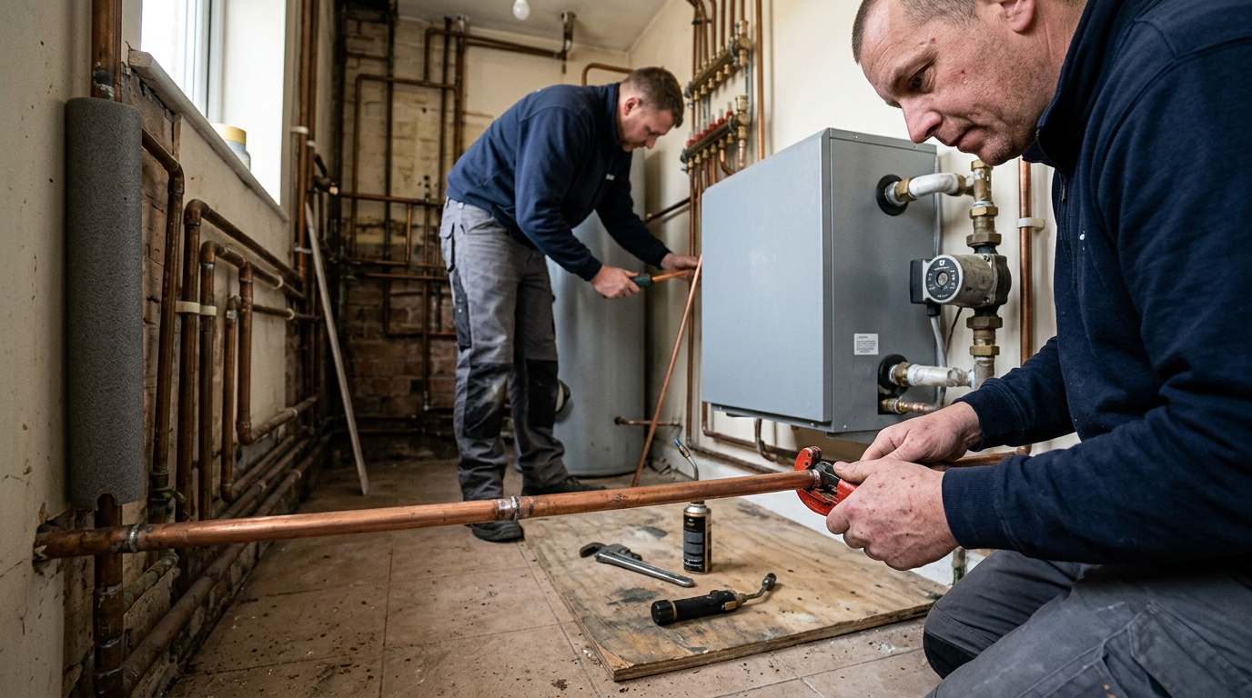 Mitsubishi Ecodan vs Vaillant aroTHERM for a Semi-Detached Retrofit with Old Microbore
