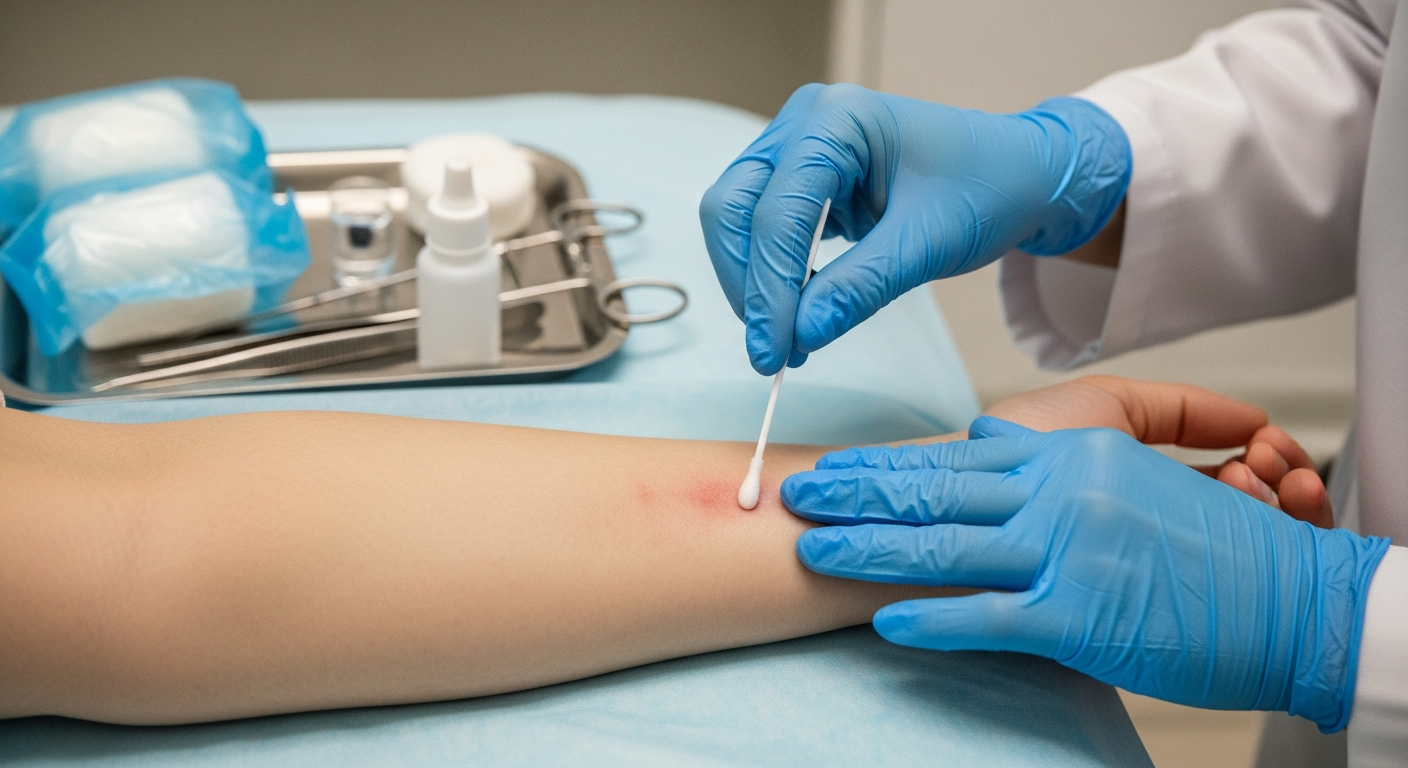 Prise en charge médicale des infections cutanées