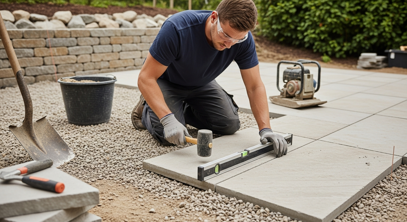 Διαφορετικές τεχνικές εγκατάστασης εξωτερικών δαπέδων.