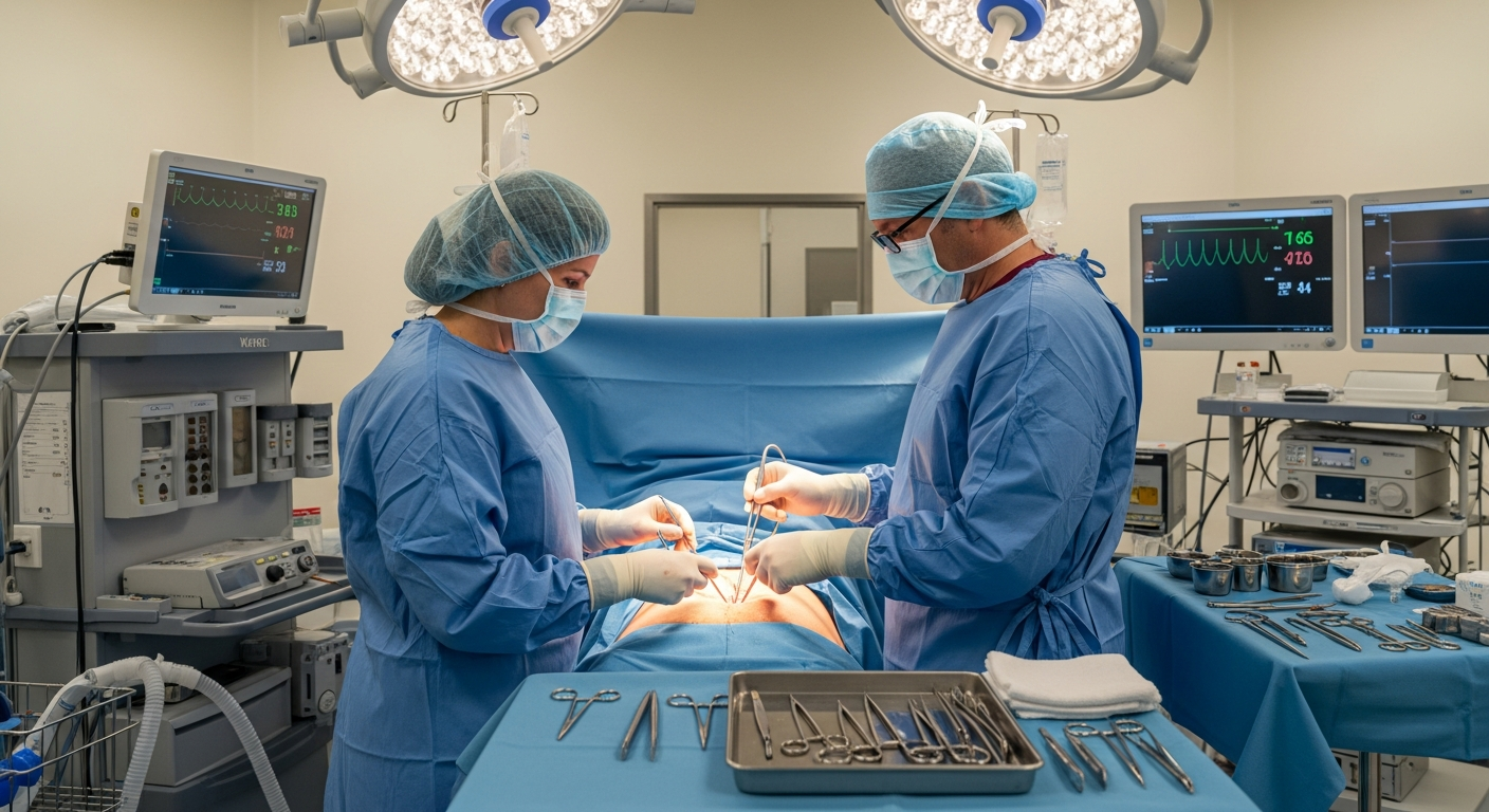 Ripristinare l'estetica addominale