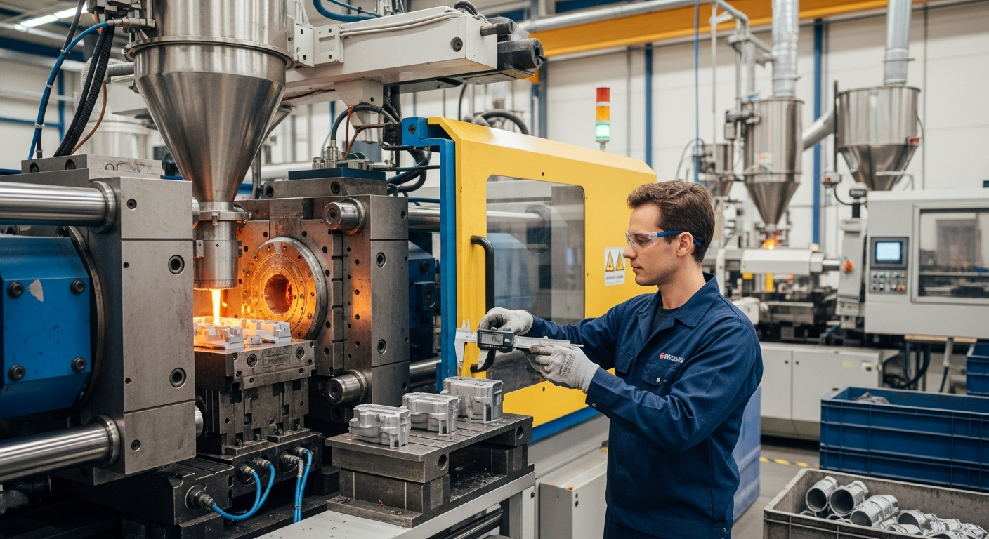 Guía técnica sobre procesos de inyección de materiales