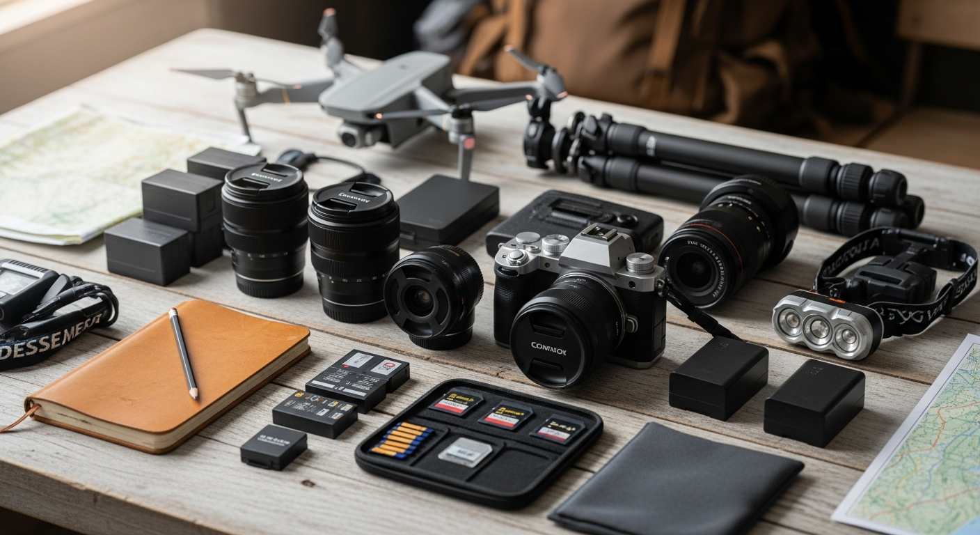 Výběr technické výbavy na daleké cesty