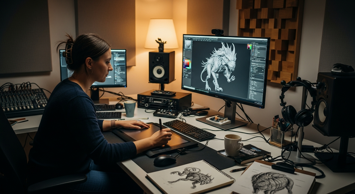 Impact of technology on creative fields