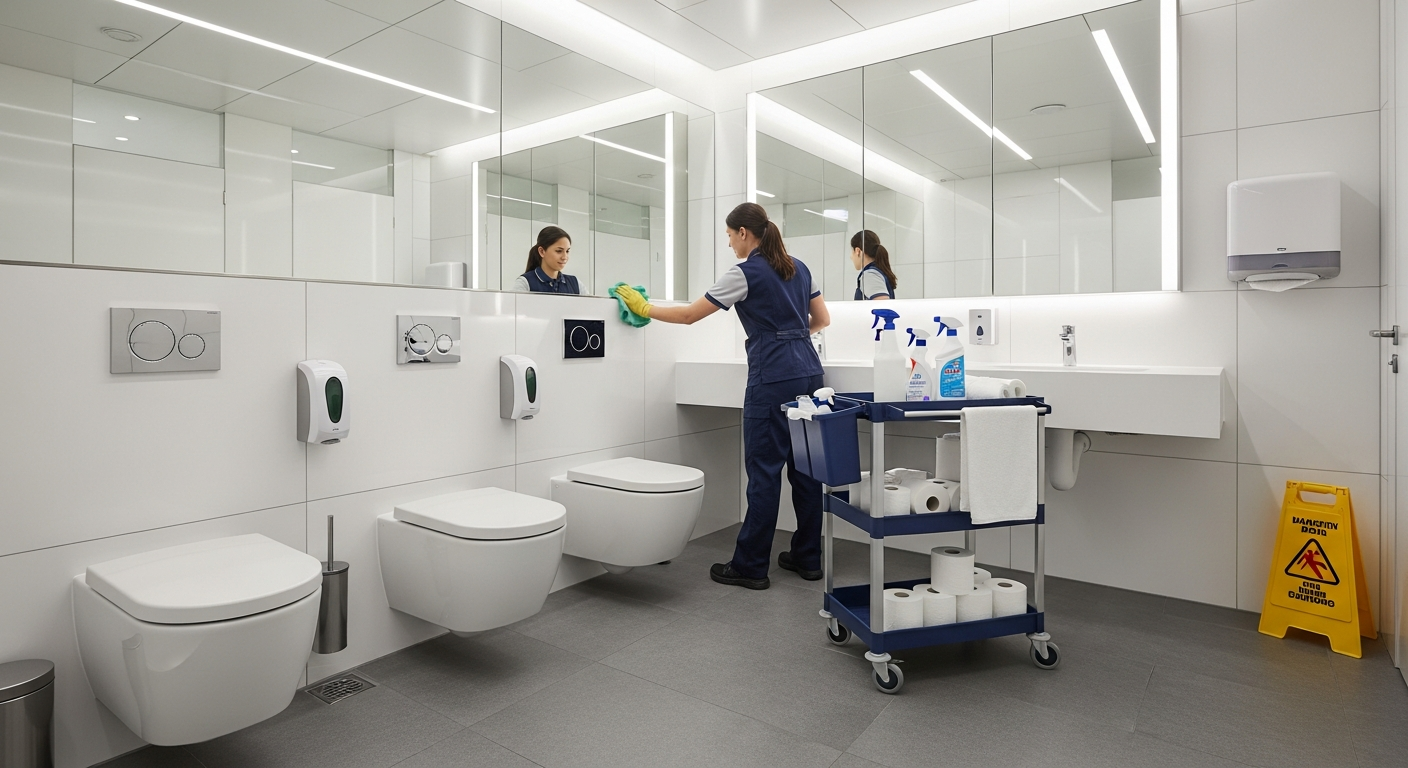 Hygiënische standaarden in de moderne toiletruimte