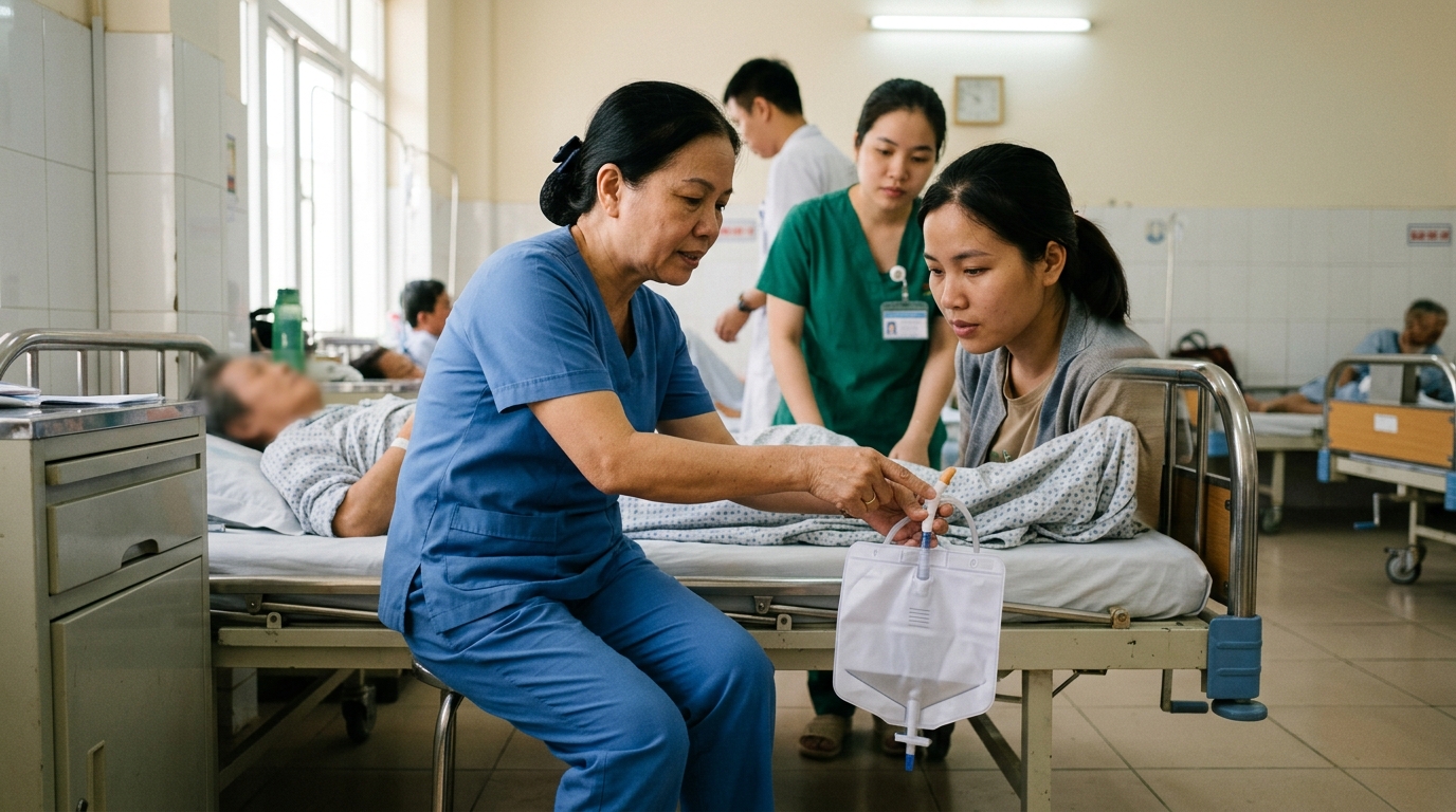 Phương Pháp Quản Lý Dẫn Lưu Nước Tiểu Đúng Cách