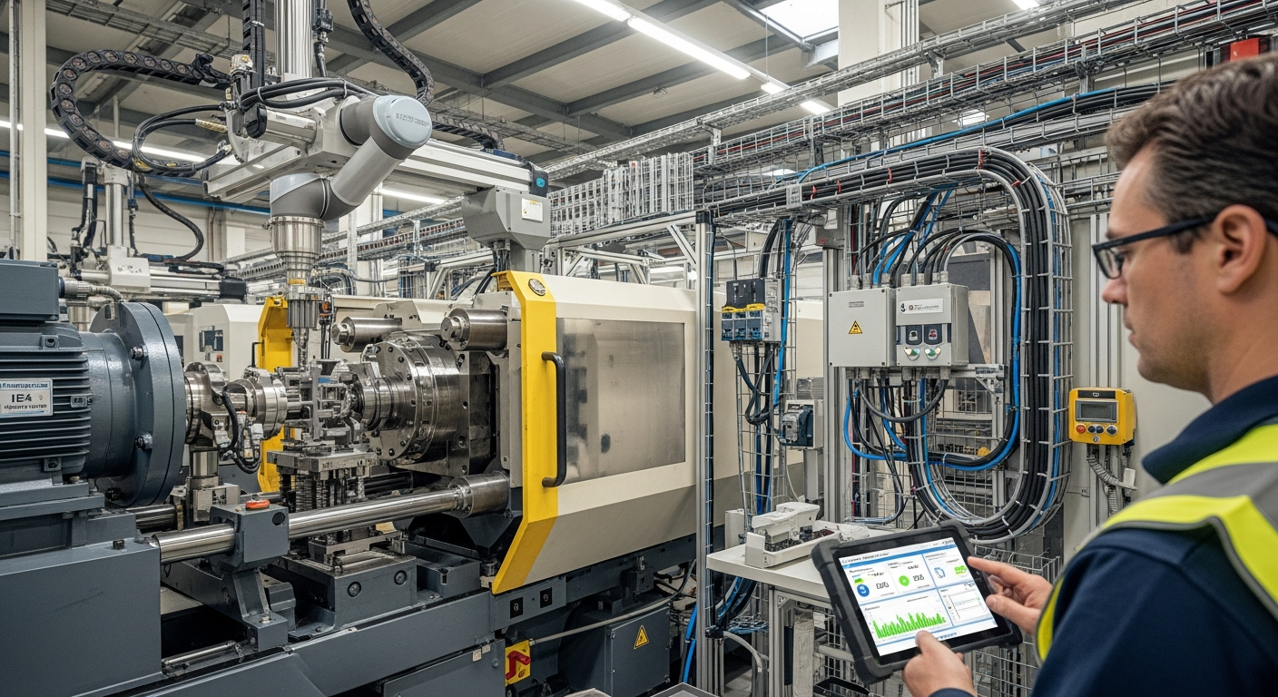 Eficiencia energética en plantas de moldeo automatizado