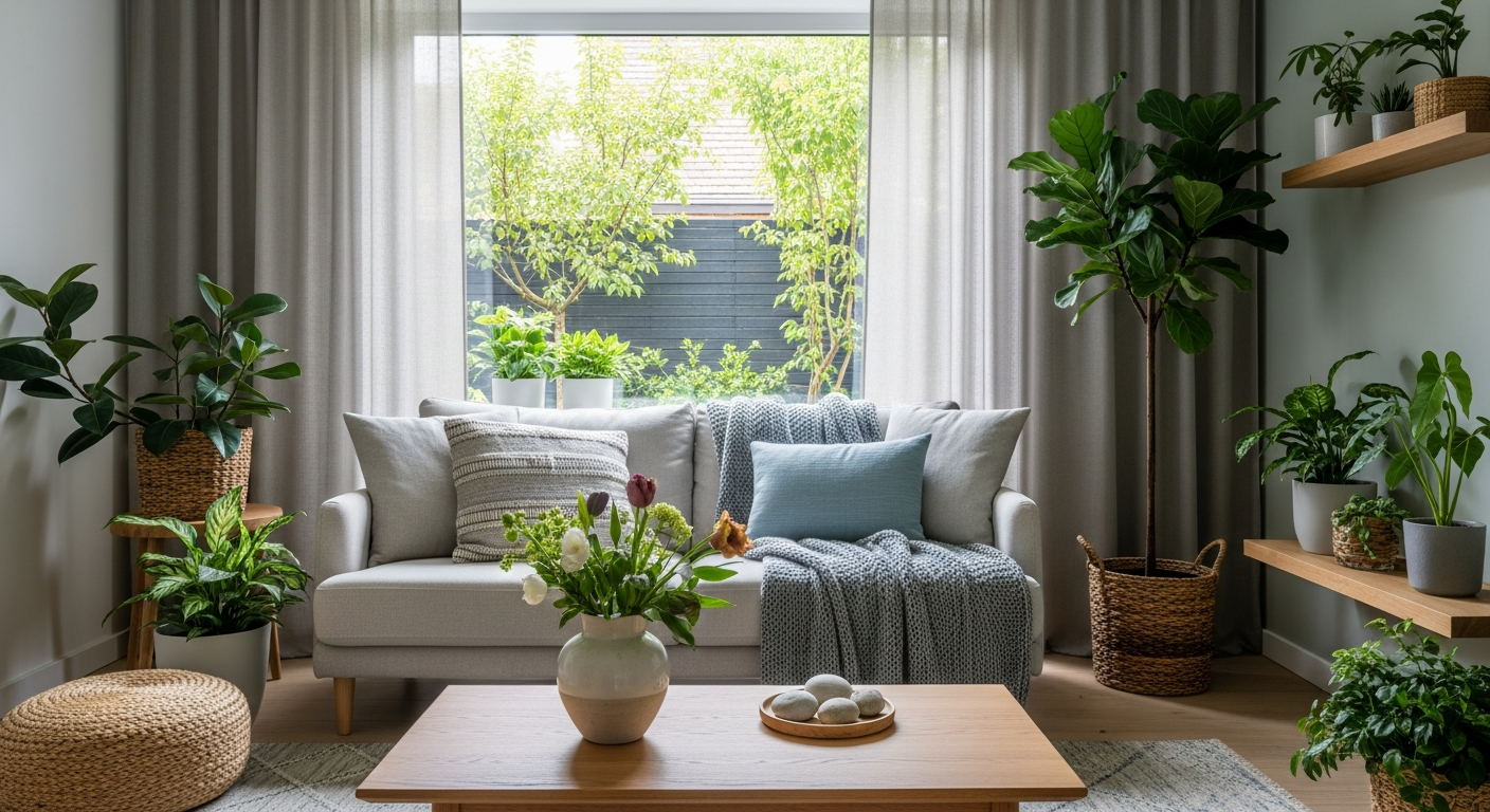 家族でくつろぐためのリビング家具配置のヒント