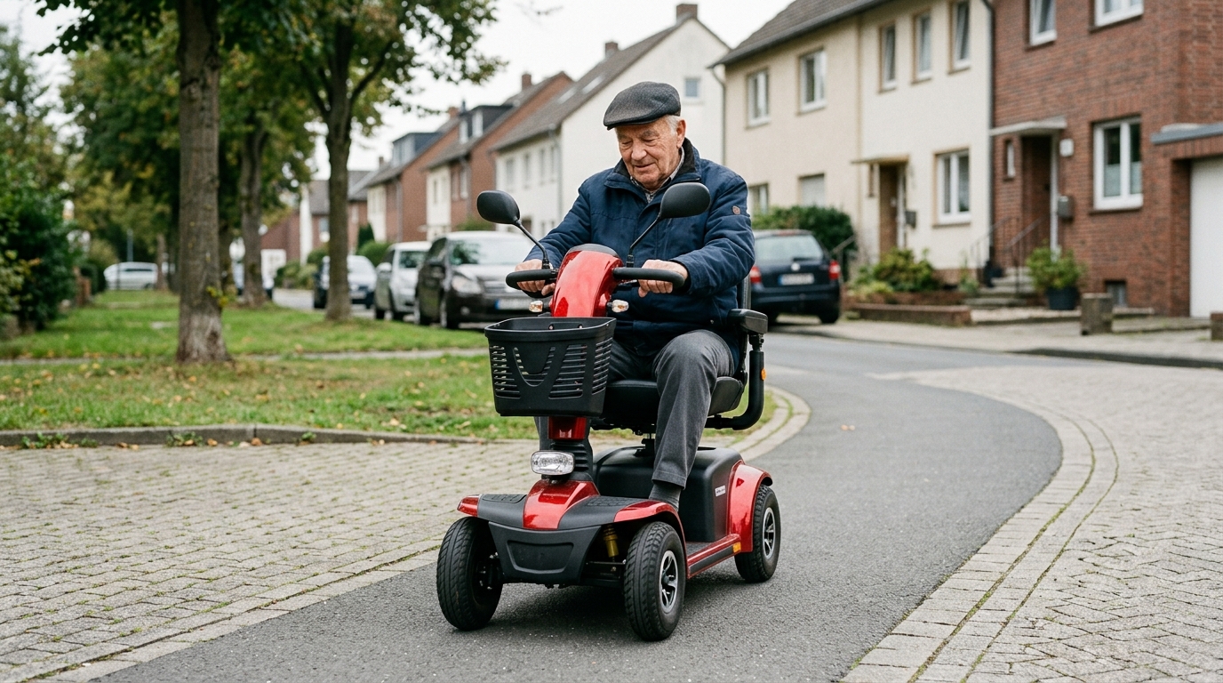 Elektromobil für Senioren in Deutschland: Kosten, Krankenkasse, Versicherung und Kaufberatung