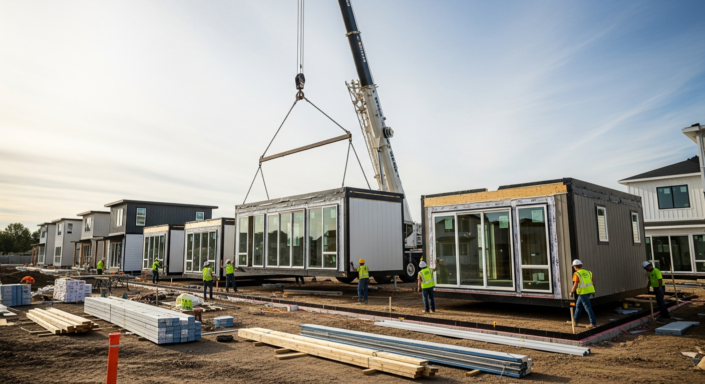นวัตกรรมบ้านโมดูลาร์: ทางเลือกการก่อสร้างที่ชาญฉลาด