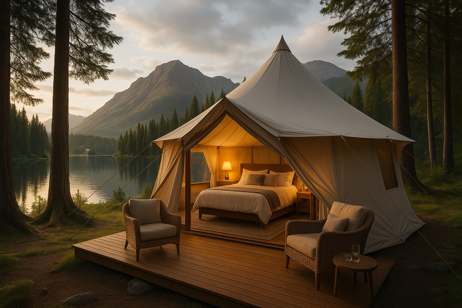 A Deep Dive into Glamping: The Luxurious Side of Getting Back to Nature