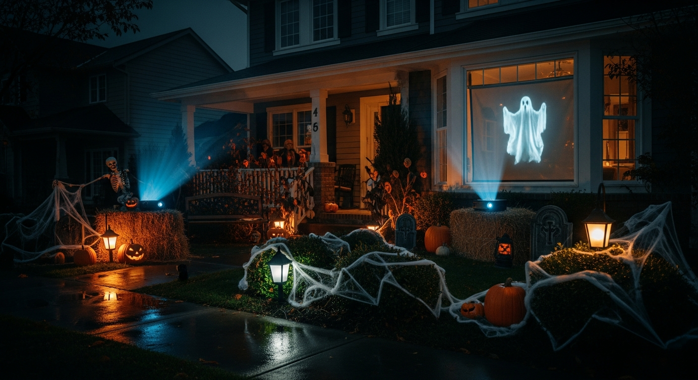 Tech-Enhanced Terror: Modern Smart Home Ideas for a High-Tech Halloween Display