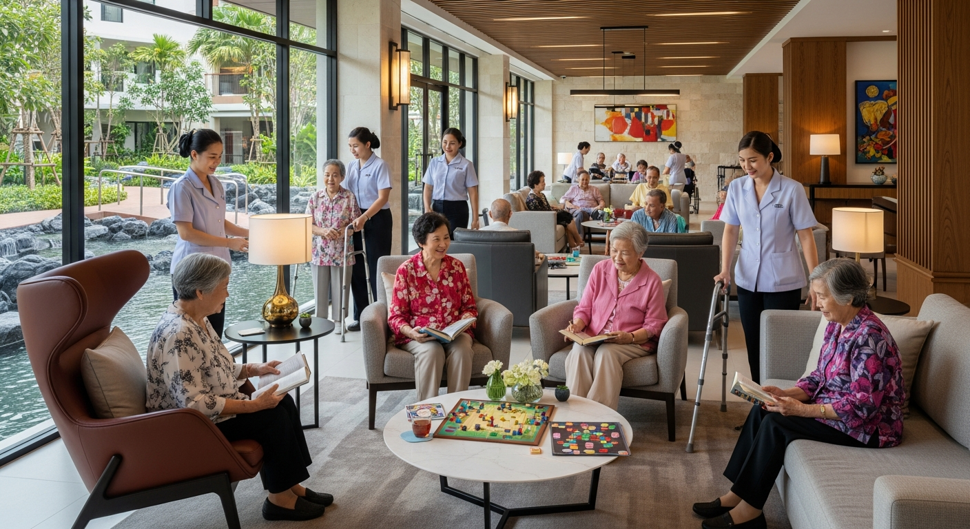 การพัฒนาที่อยู่อาศัยสำหรับผู้สูงอายุ