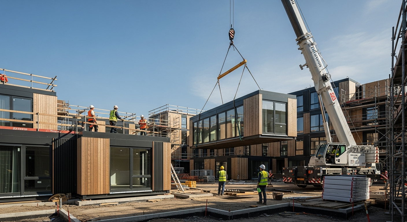 ความก้าวหน้าของเทคโนโลยีบ้านสำเร็จรูปทั่วโลก