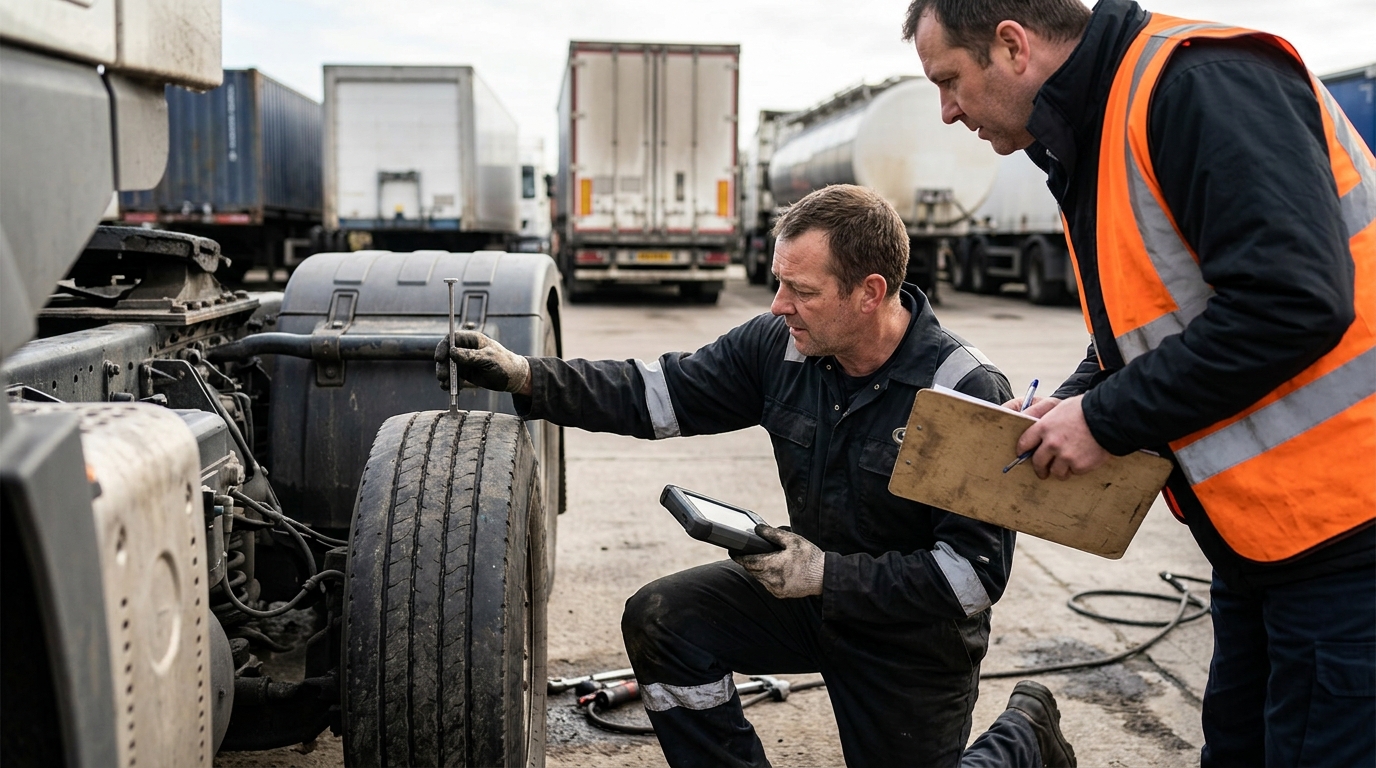 How to Inspect Commercial Fleet Assets Before Placing Bids