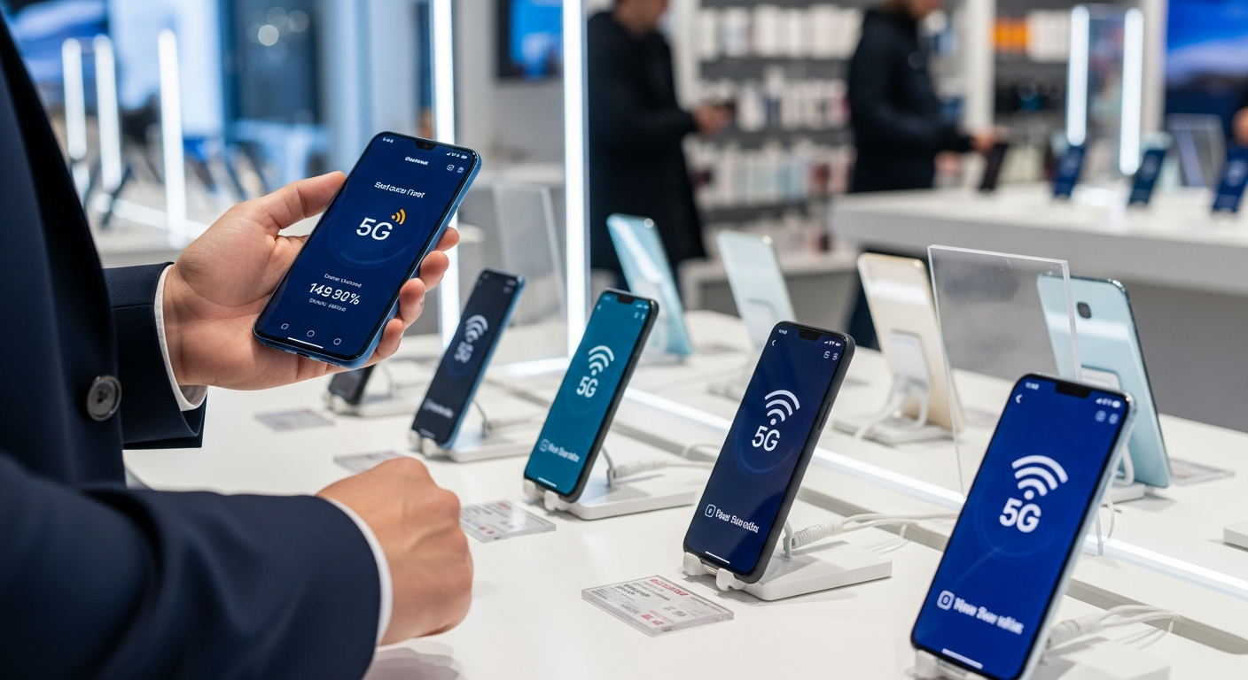 Valg af mobiltelefon med moderne netvaerk