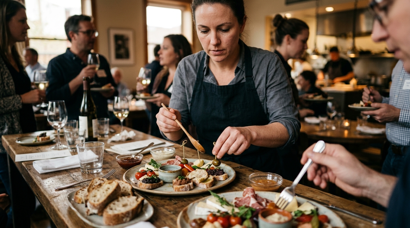 Ideas creativas para servir antes del plato principal