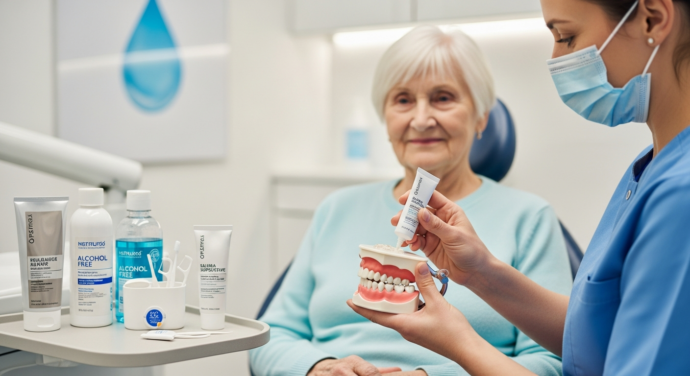 Soluzioni per la secchezza della bocca legata all'età