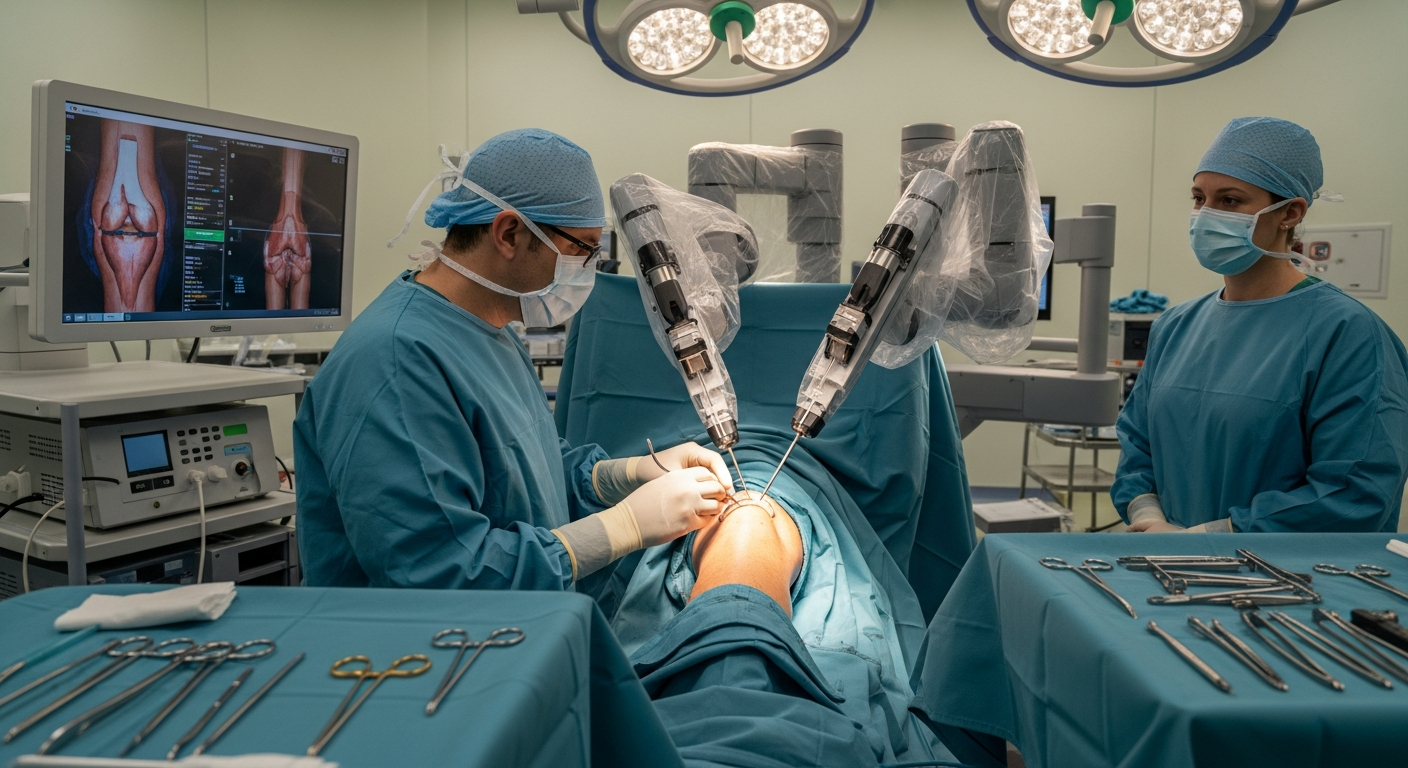 Ρομποτική υποστήριξη στην αντικατάσταση αρθρώσεων