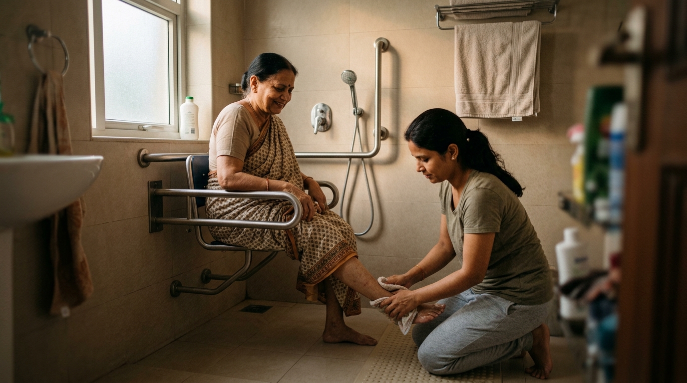 दैनिक गतिशीलता और सुरक्षा के लिए सहायक देखभाल समाधान