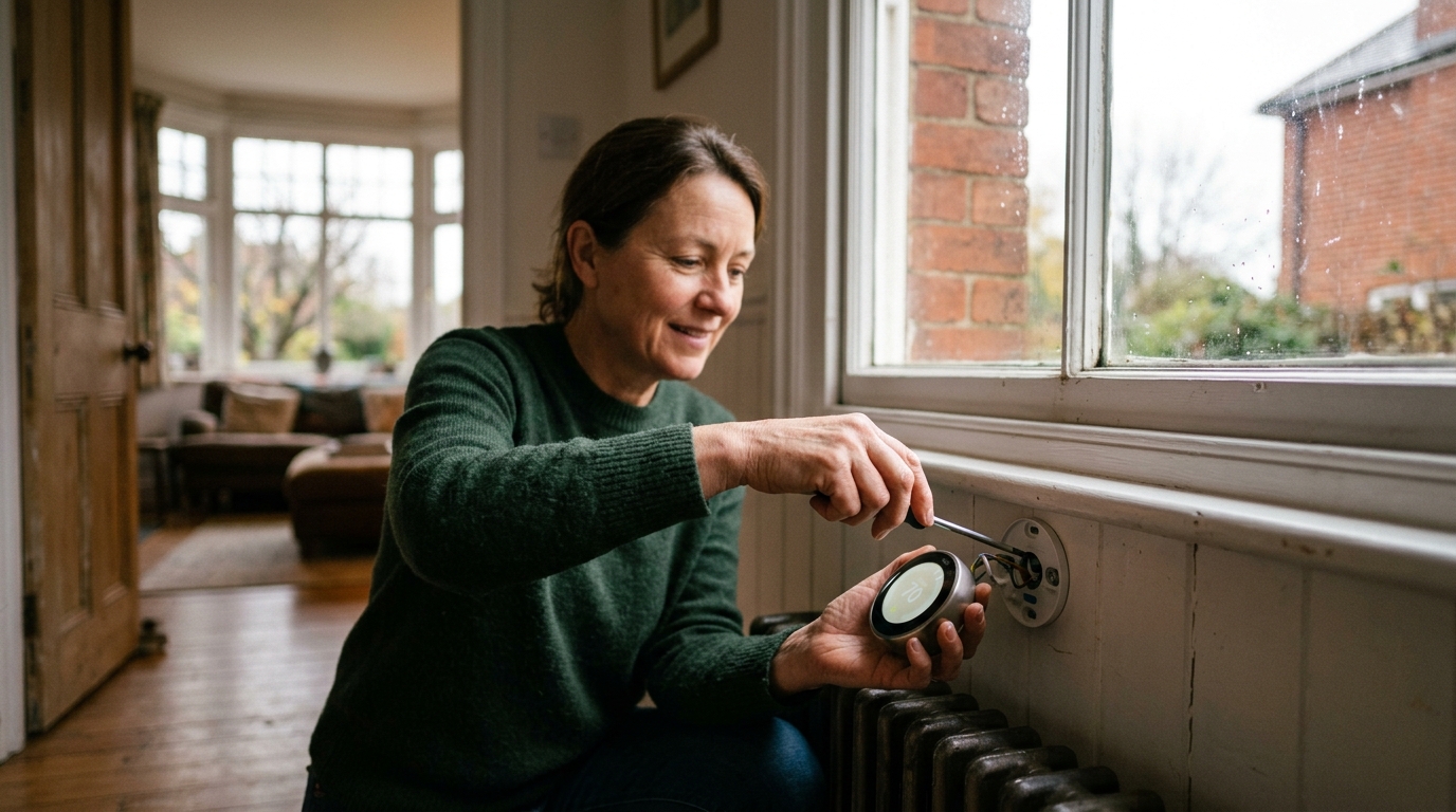 300 Litres of Oil a Winter Saved by a Nest Learning Thermostat on a 1930s Detached House