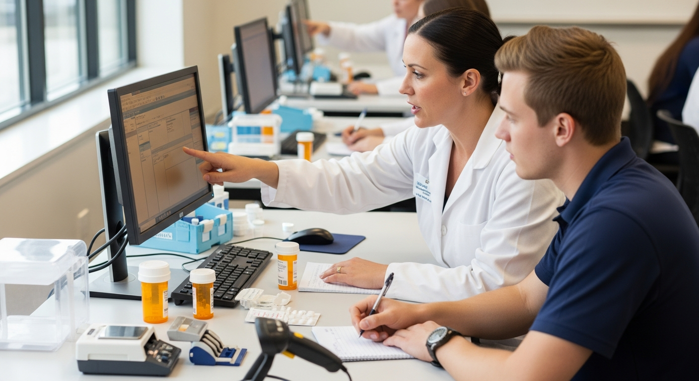 Vaardigheden voor ondersteuning in de farmacie