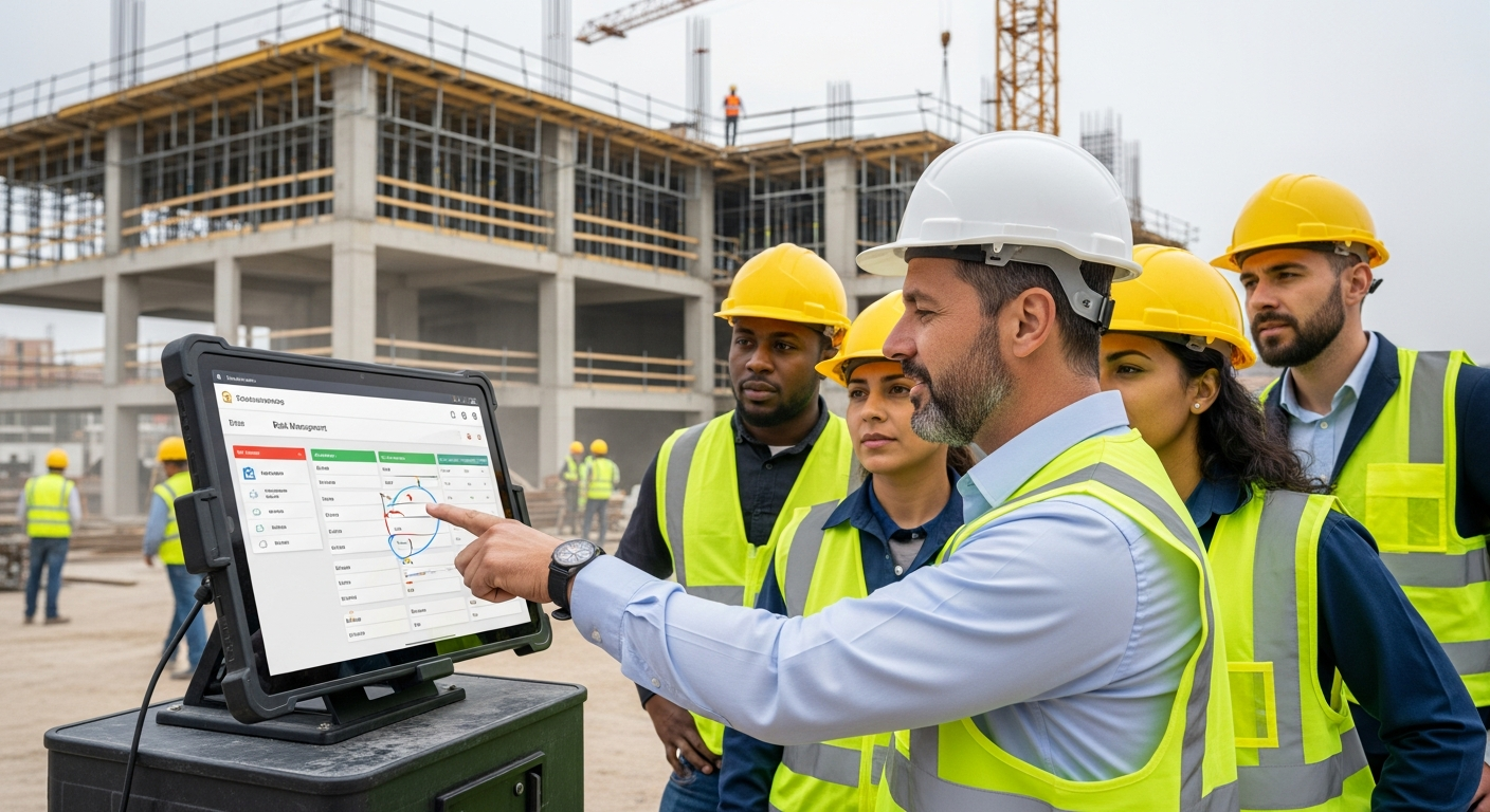 ניהול סיכונים ובטיחות באתרים