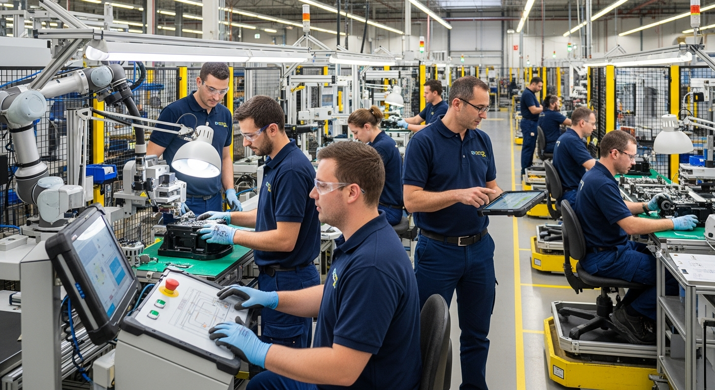 De rol van productiemedewerkers in de wereldwijde industrie