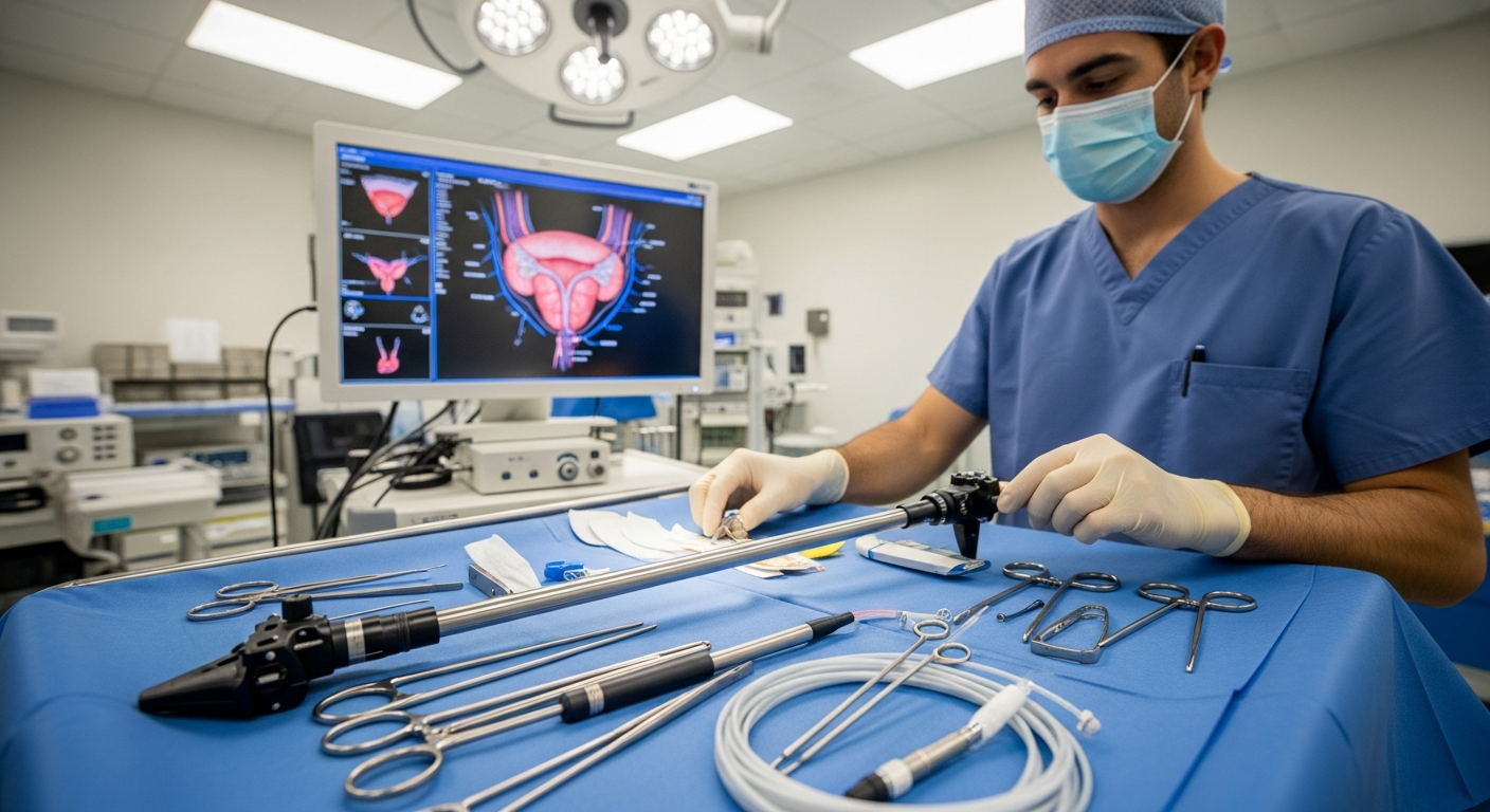 Preparing for Prostate Gland Tissue Resection