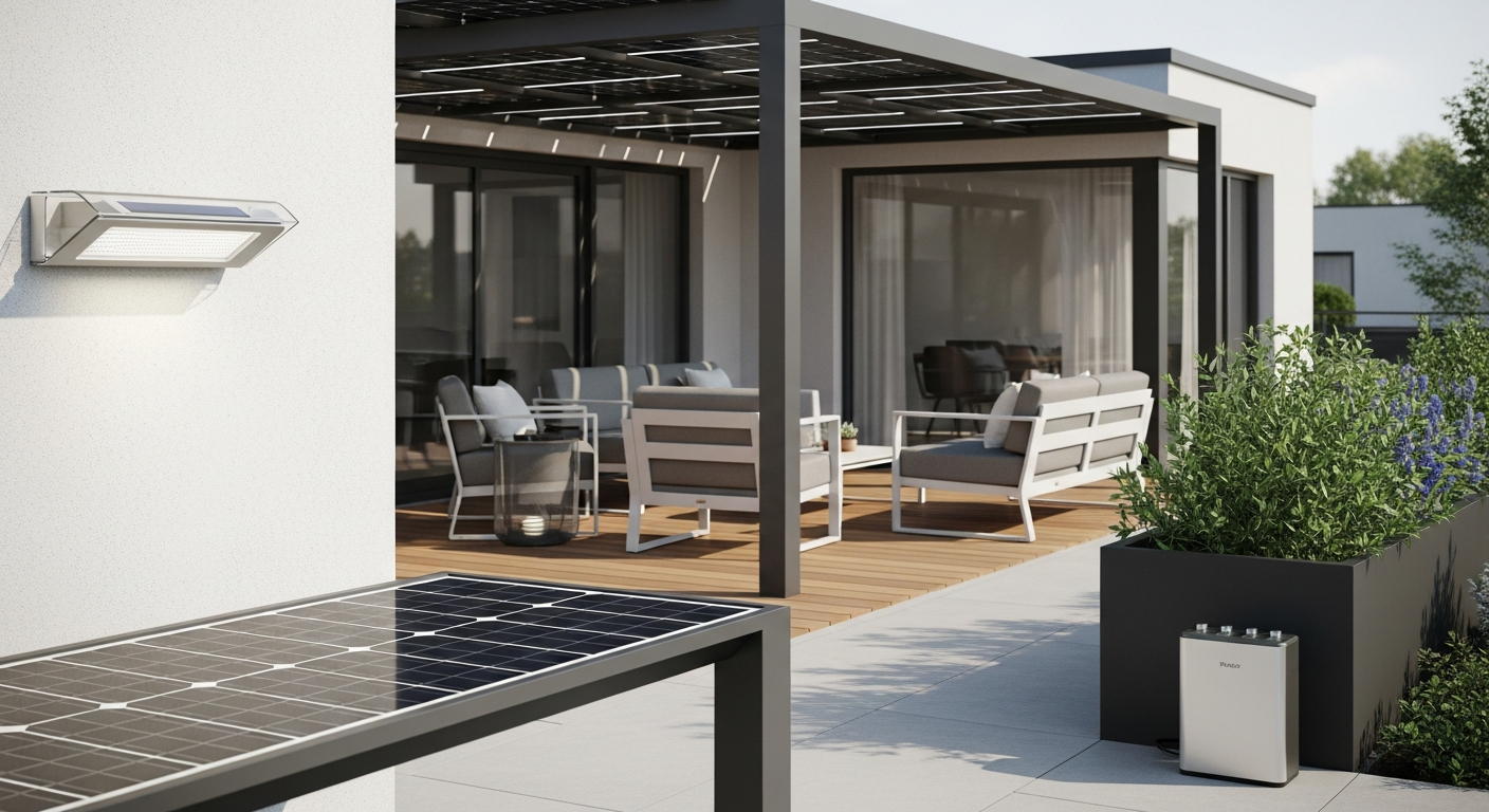 Verrijk uw terras met schone energieoplossingen