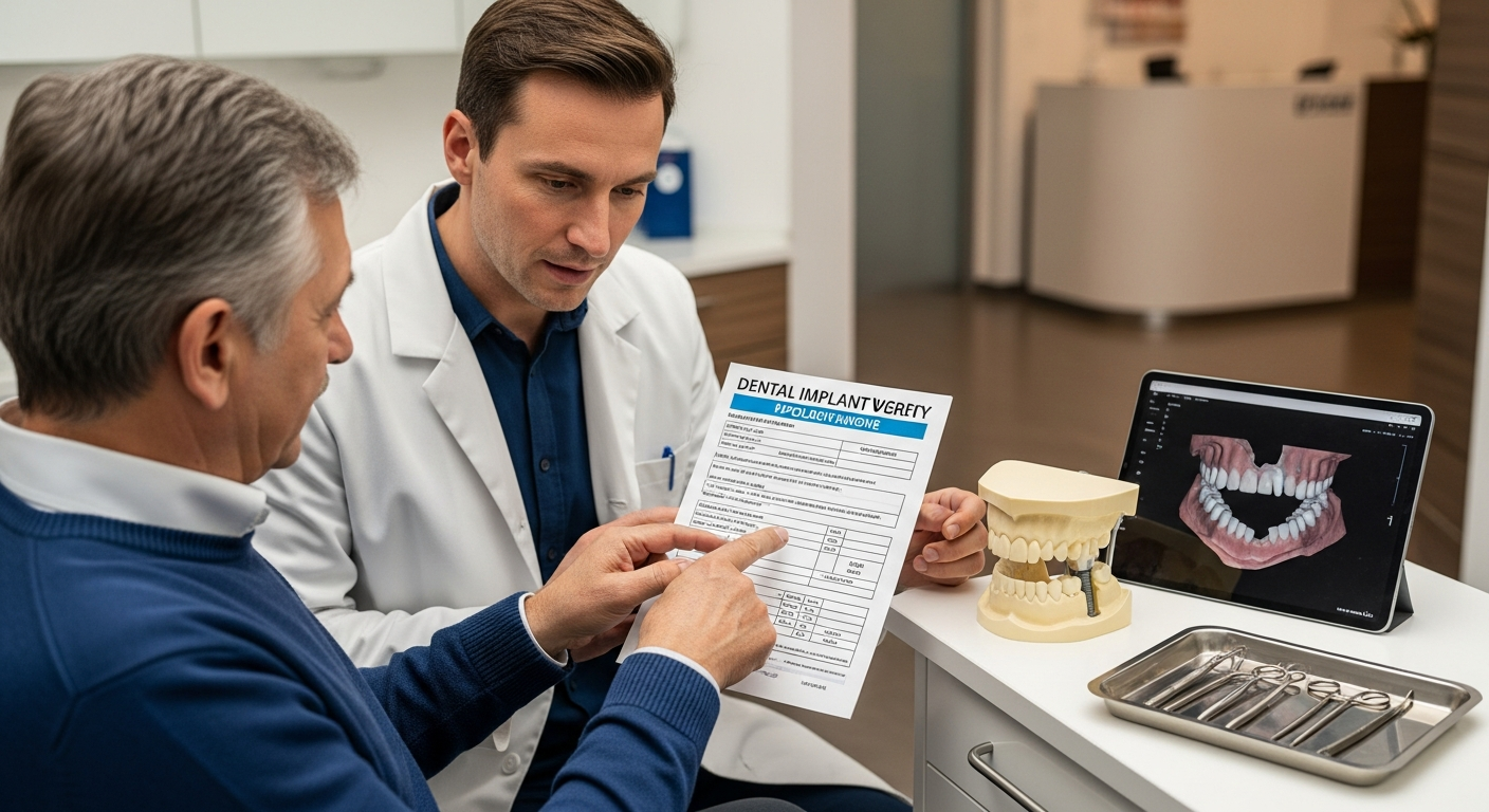 Postup při žádosti o příspěvek na zubní implantát