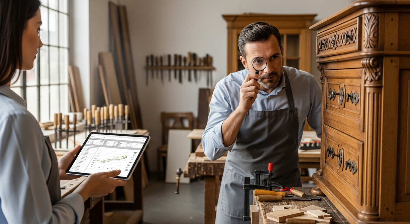 Παγκόσμια ανάλυση των τιμών για έπιπλα με παρελθόν.