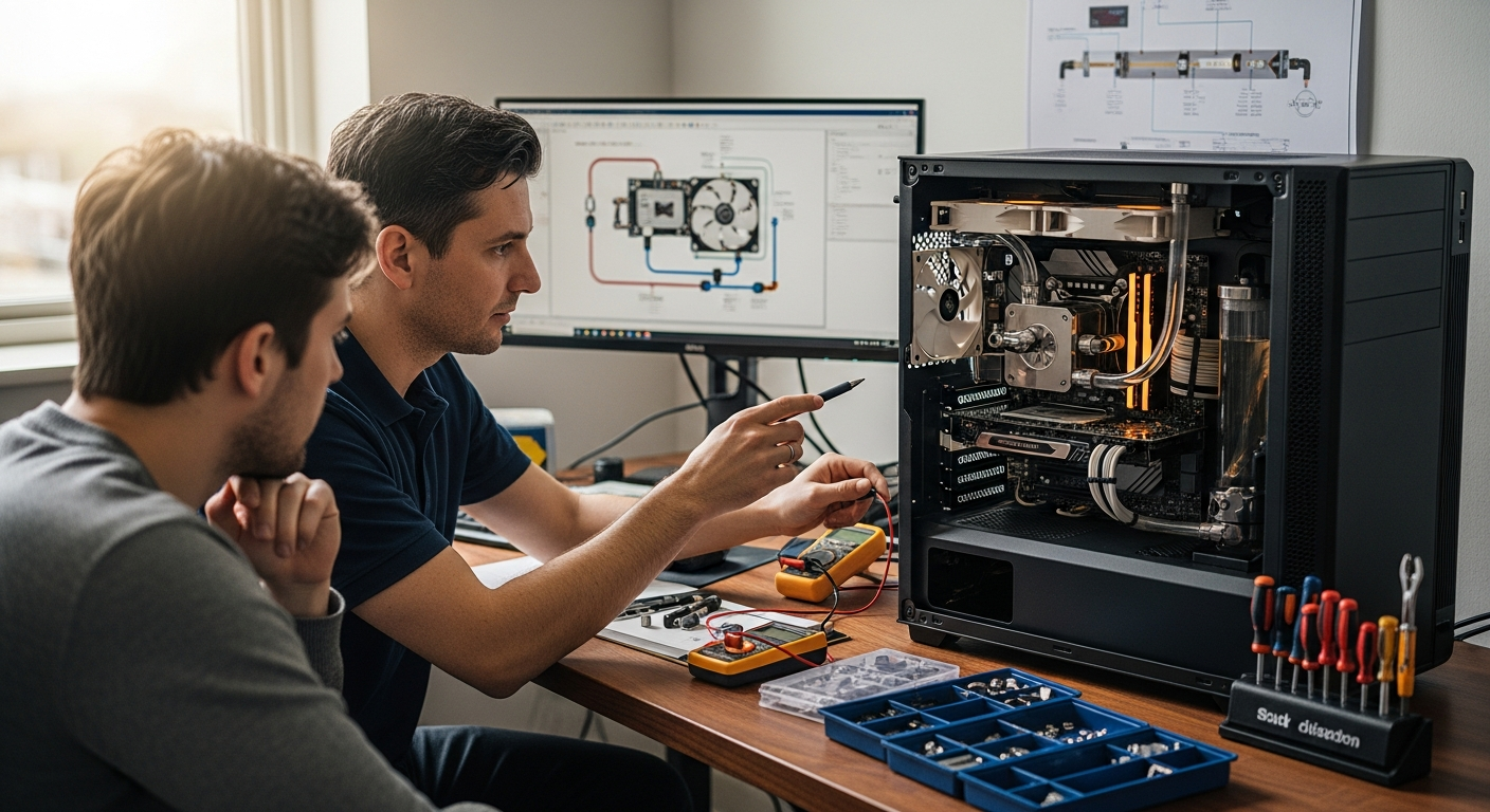 Guia técnico sobre sistemas de refrigeração para desktops