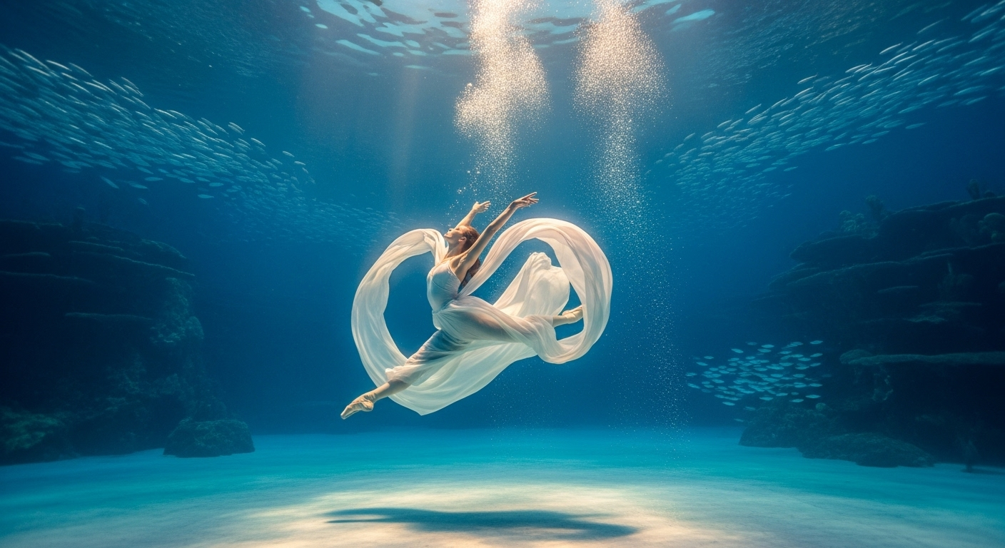 The Enigmatic World of Underwater Ballet