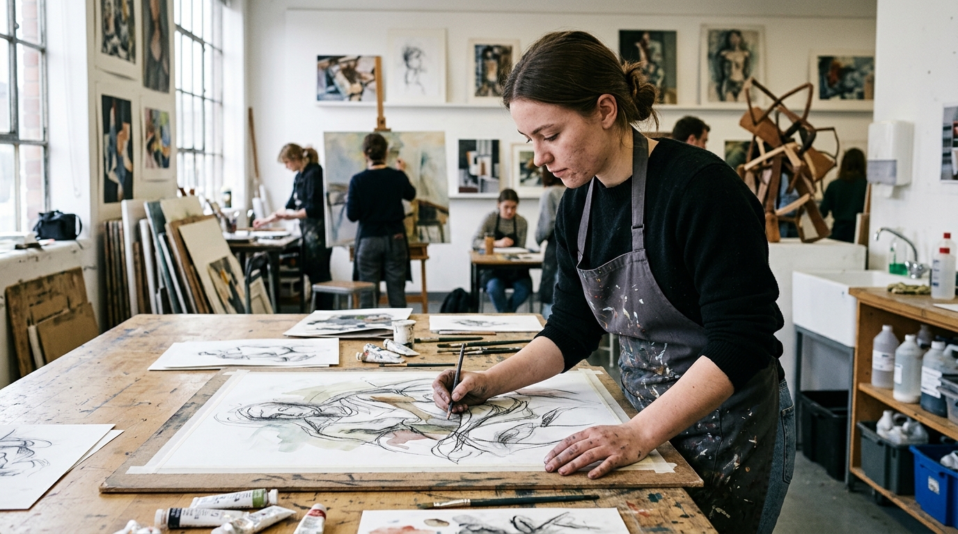 Læring gjennom atelier og verksted
