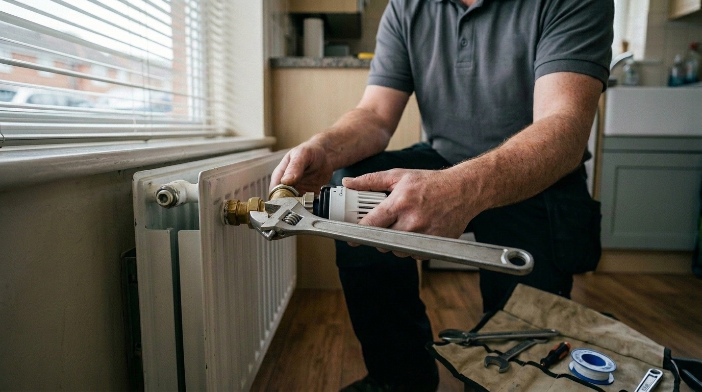 Fit a Thermostatic Valve With Drayton TRV4 in 6 Steps for 20% Less Heat Loss