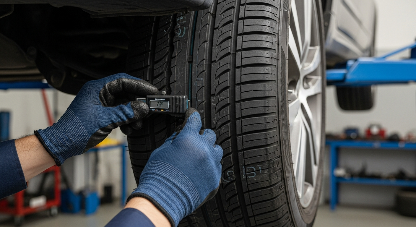 Επιλογή ελαστικών: Εξασφαλίζοντας σταθερότητα και κράτημα.