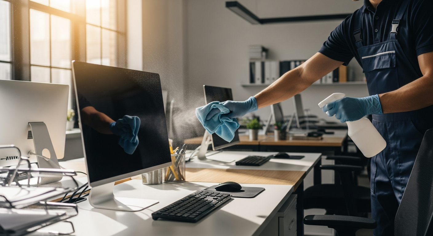 ສຸຂະອະນາໄມໃນຫ້ອງການເພື່ອສຸຂະພາບທີ່ດີ