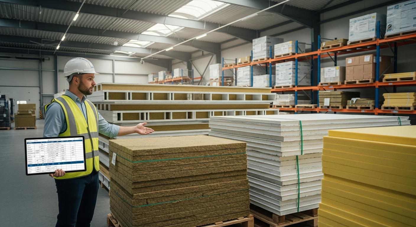 Προσφορές και τιμολόγηση για πάνελ κατασκευών.