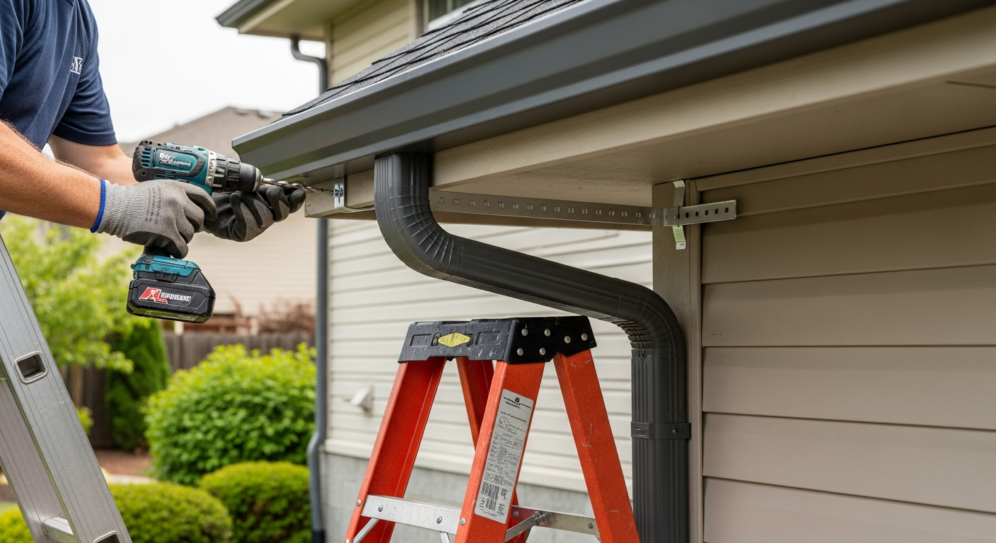 Installation Techniques for Residential Downspouts